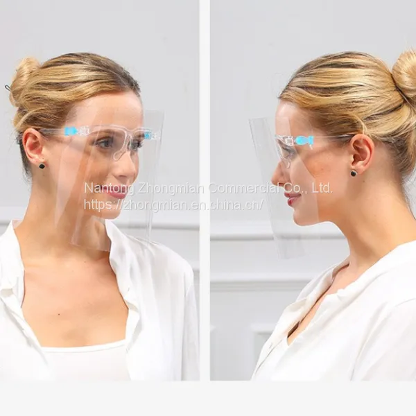Transparent Face Shield High Level Protection With Sponge or Plastic Frame photo-2