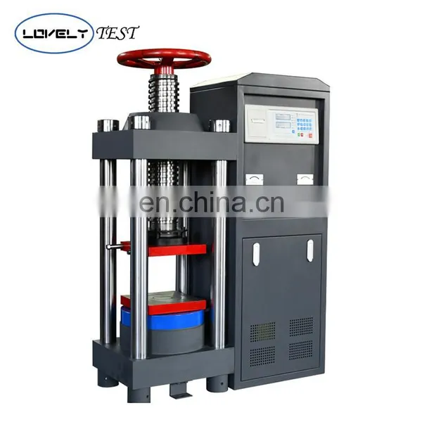Concrete Cube Compression Testing Machine Electric Control Compression Tester Compress Machine photo-3