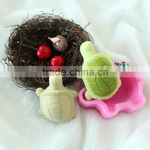 Baby DIY Chocolate Mould and Silicone Soap Mold Cartoon Animal Shape Tortoise