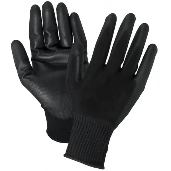 13G Nylon Liner Polyurethane Palm Coated pu Gloves photo-3