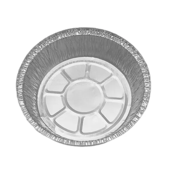 7 Inch Round Disposable Aluminum Foil Pie Pan Pizza Platter photo-4