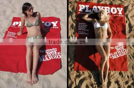 Elegant Cozy Eco-friendly Water Absorbent Microfiber Printed Beach Towel Supplier's Choice photo-4