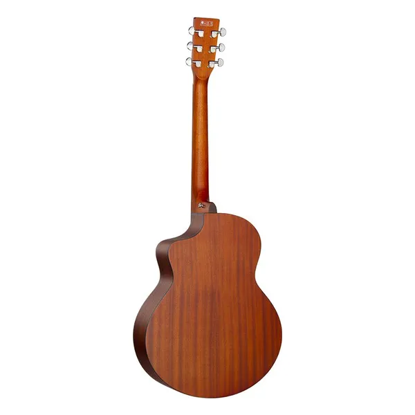 YAN Yan 40-inch JF Body ,Spruce Solid Top Mahogany Backsides Natural Color Guitar Factory Folk Guitar SM-19 photo-3