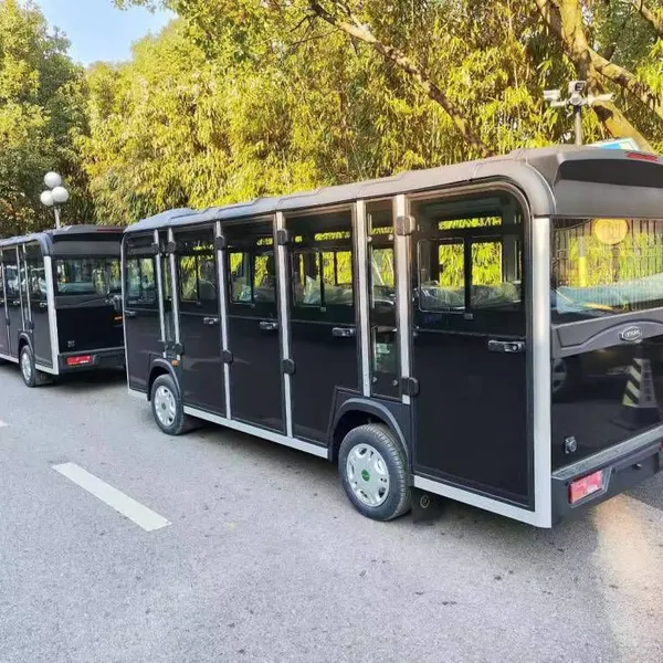 11-seater Fully Enclosed Sightseeing Electric Vehicle for Scenic Spots, Farms, Hotels, Factory Areas, Property Developments and Reception Purposes photo-4