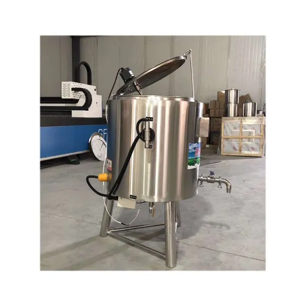 Small Scale Commercial Use 50L Liquid Juice Milk Pasteurization Tank Pasteurizing Machine photo-3