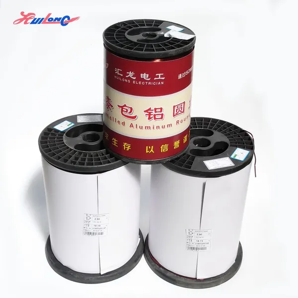 Aluminum Winding Wire With Enamel Insulation Electrical Wires Manufacturing Price AWG4-32 IEC-60317 UL REACH Certification photo-3