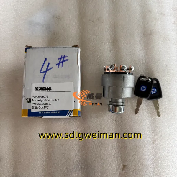 Original XCMG 803608667 Ignition Switch Starting Switch JK428XG For ZL50GN Wheel Loader