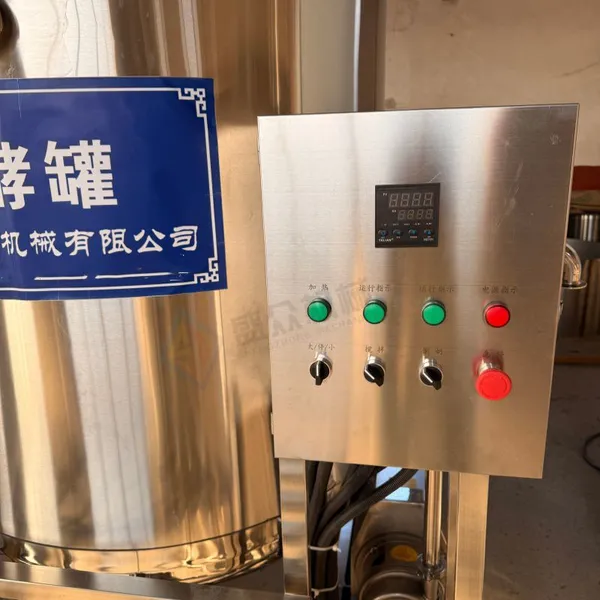 Yogurt Fermentation Tank Temperature-controlled Dairy Fermentation Mixing Tank Milk Processing Equipment photo-2