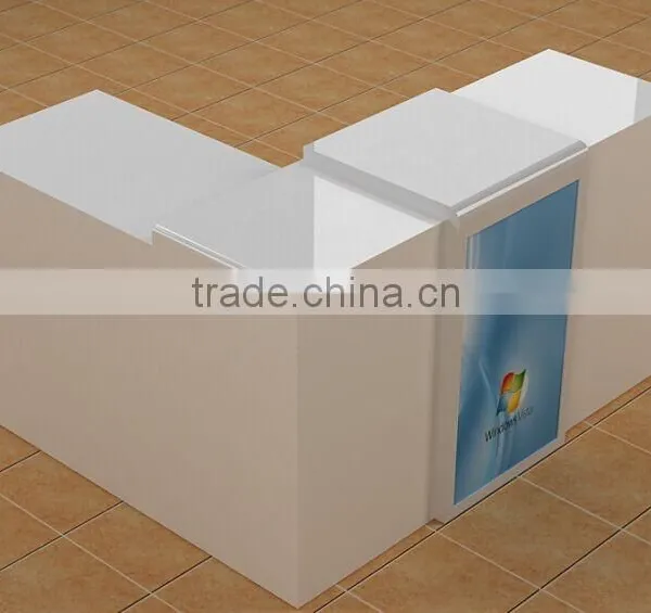 Customized 42" Interactive Touch Screen Kiosk Receipt Desk OEM Smart Commercial Space Video Display Kiosks photo-5