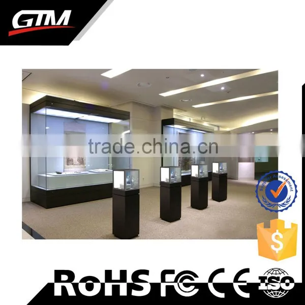 19 Inch Export Quality Good Prices China Supplier Design Glass Display Showcase For Jewelry.