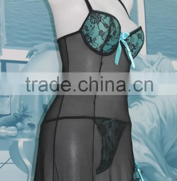High Quality Sexy Babydools Lingerie, 2016 New Arrival Wholesale Sexy Lady Lingerie Nighty Quality Choice photo-3