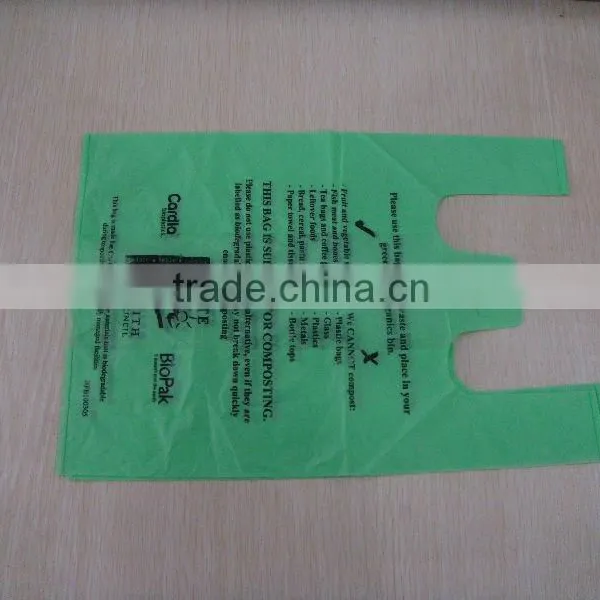 Biodegradable and Compostable T-shirt Bag photo-2