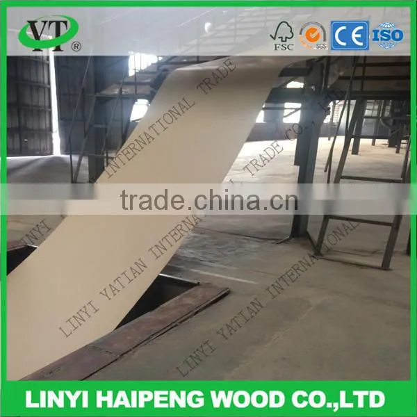 Supply Plain/raw MDF/HDF Board 1220*2440mm/MDF Wood Crafts