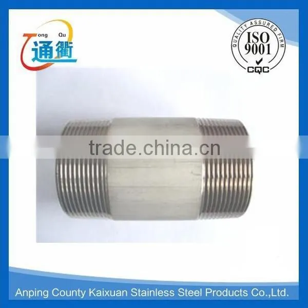 Made in China Stainless Steel Barrel Nipple Bspt Male Thread Supplier's Choice photo-3