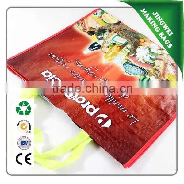Wholesale Customized Cheap pp Woven Bag for Supermarket