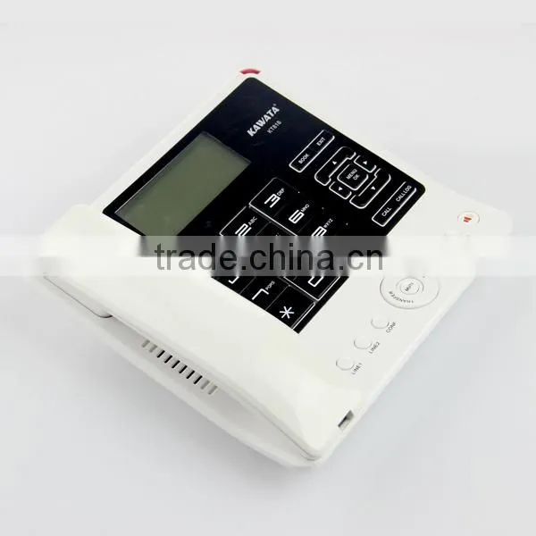 Factory Direct Lcd Backlight Auto Redial Desktop Wired Telephone photo-2