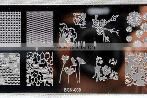Nail DIY Tips Design Black Nail Art Image Printing Plate Polish Stamping Template Low-priced photo-2