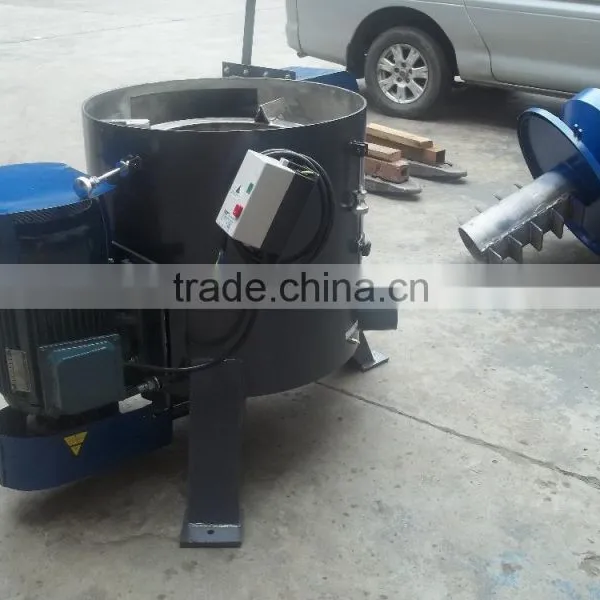 Vertical Type Mini Centrifugal Dehydrator for Pellets and Flakes Plastic Granules and Flakes Dewatering Machine photo-5