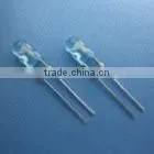 F5 Straw Hat LED Diodes Utra Bright 4.8mm Short Lead Red Green Blue Yellow Orange Pink Purple White Warm White photo-6