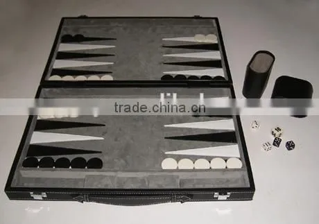 Leather Backgammon Set photo-3