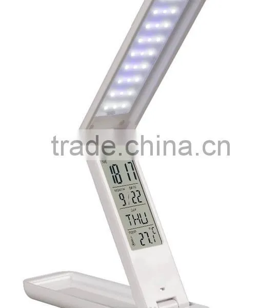 Wood Base Table Lamp Copper Light Touch Sensor Table Lamp photo-3