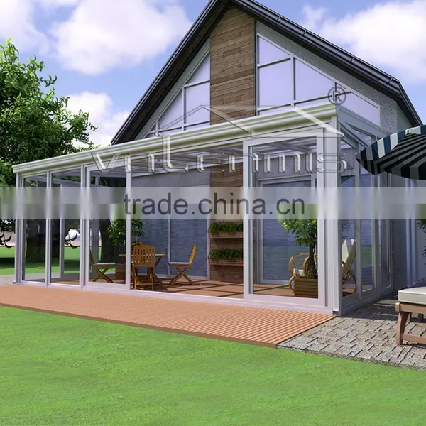 New Laminated Glass Roof Sunroom/glass Room/greenhouse for Sale photo-3