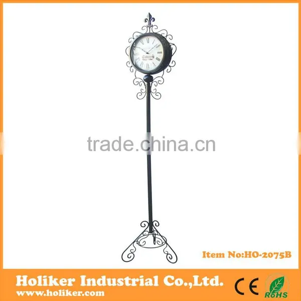 Calendar Display Floor Standing Clock for Store Door Decoration photo-3