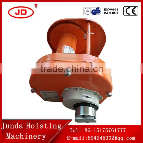 Manual Power Source Top Quality China Golden Supplier Heavy Duty Hand Winch With Brake , Capacity 500-3000KG photo-3