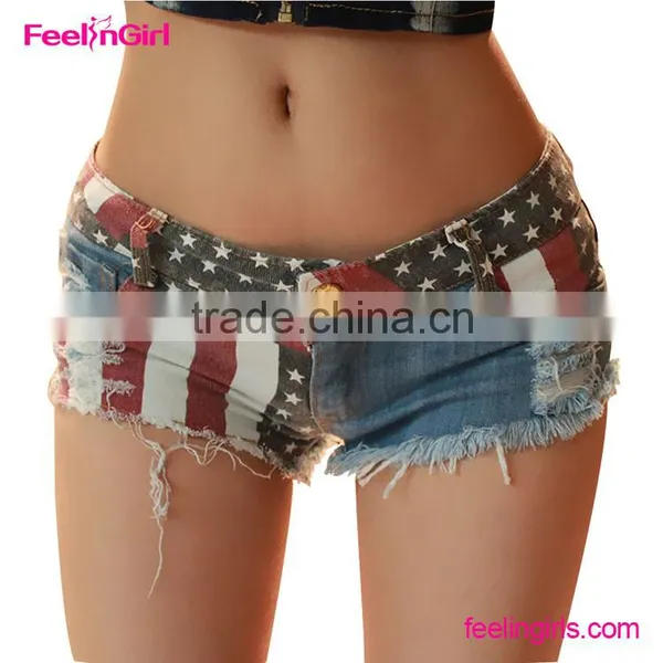Hot Pants Jeans Sexy Hot Short Jeans For Women photo-4