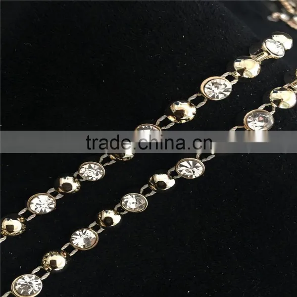 Shine Decorative Rhinestone Trim/crystal Chain Trim photo-6