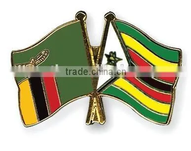 National Flag Pin Button Badge for Your Country Cross Flag Badge photo-3