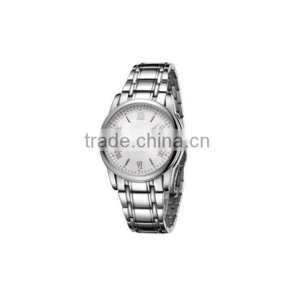 Fashionable Roman Numberals Stainless Steel Watch Strap photo-3