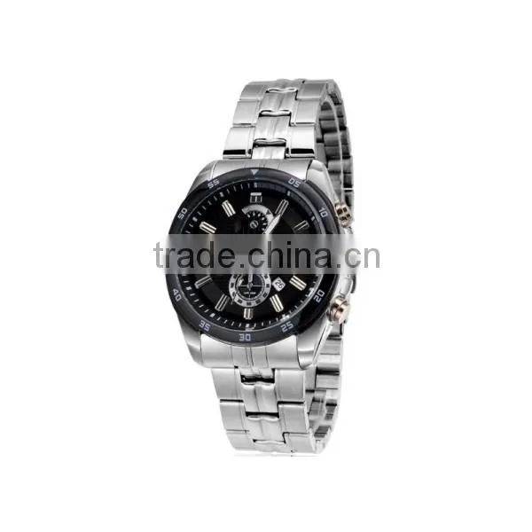 Hot Tachymeter Stainless Steel Men Watch 2015 photo-2
