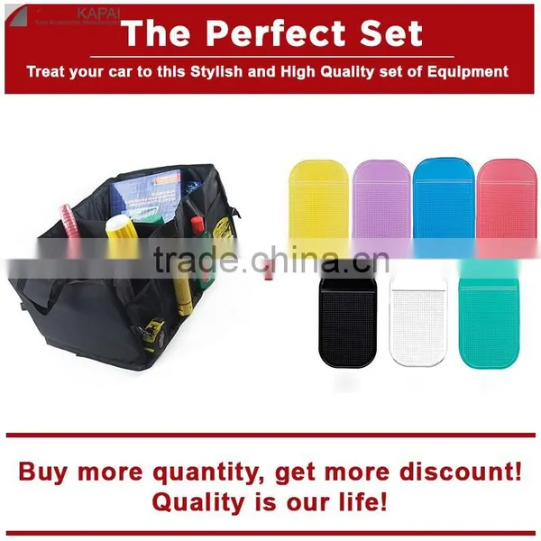 The Perfect Set Car Organizer+Anti-Slip Pad