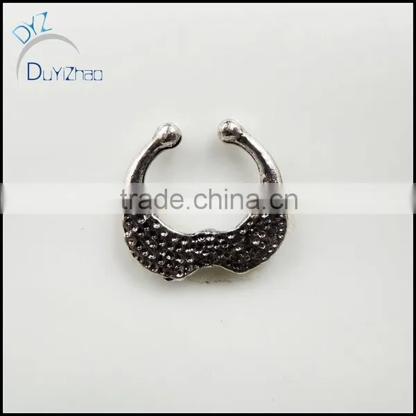 Fashion Cheap Piercing Gemmed Septum Clicker Wholesale Jewelry photo-4