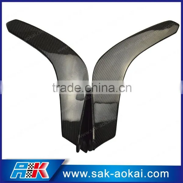 Carbon Fiber Front Bumper Lip Spoiler Shark Spoiler photo-2