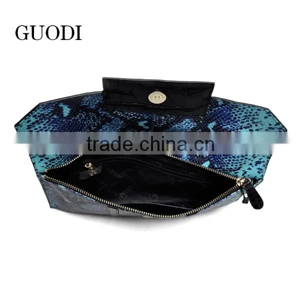 2016 New Style Fashion Woman Genuine Snake Leather Wallet photo-2
