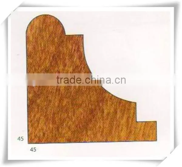 Manufacturer Supply Recon Teak Margin/mordern Ceiling Design/red Beech Wood Molding photo-5