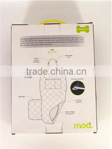Water Proof Designer Car Seat Cover Deluxe Single Seat Cover Universal Design Fit All Vehicle photo-4