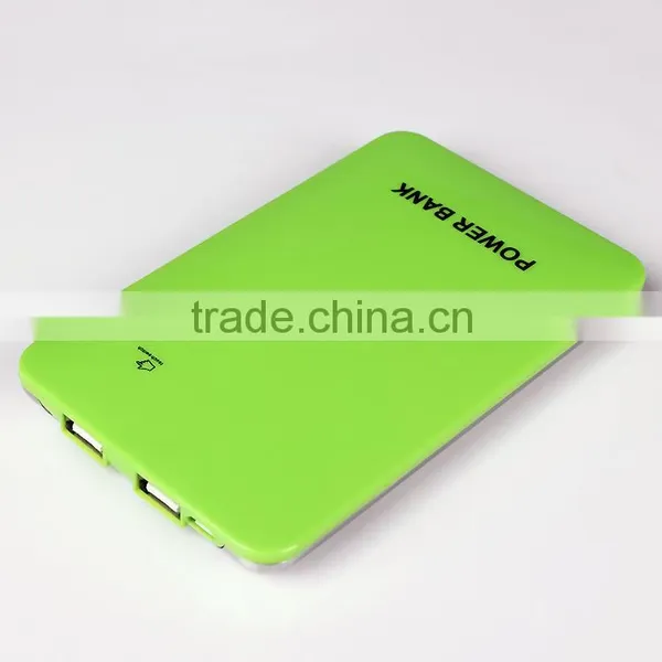 New Products 2016 Colorful Super Slim Power Bank Usb Charger With Touch Switch and Custom Logo Printing photo-6