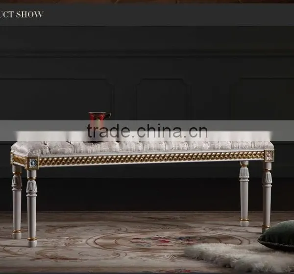 French Style Bedroom Furniture-french Furniture Piano Bench-french Banquette Bench photo-3