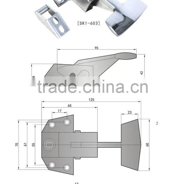 By Direct China SK1-603 Side Mount Stainless Door Handle photo-5