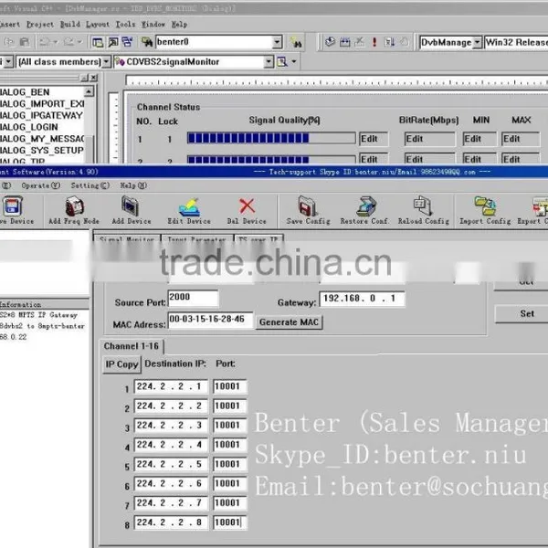 Dvb-s2 to ip Mpts Headend(DisEqc/22KHz,8*DVB-S2 In,IP/UDP(8 MPTS Multicast) Gigabit Out) photo-6