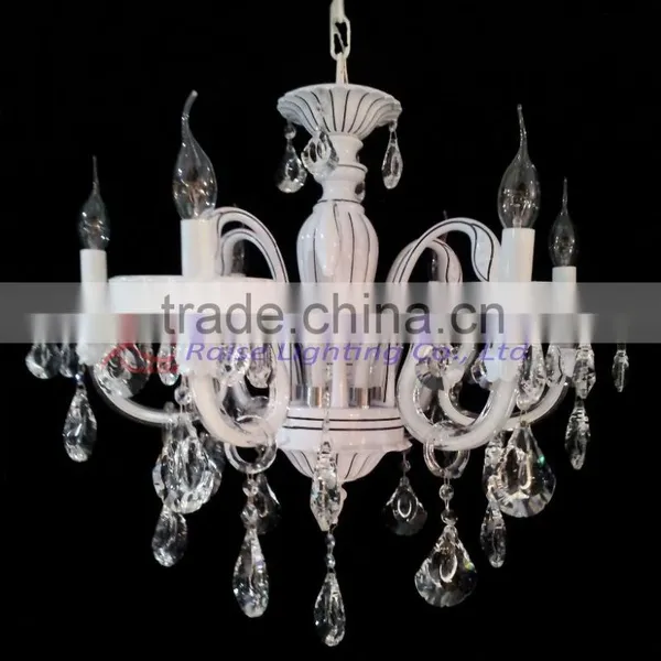 Vintage Glass Crystal Led Pendant Light photo-4