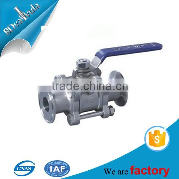 Dn25 Dn40 Three Way Ball Structure Valve for Oil and Gas in Professional Manufacturer photo-4
