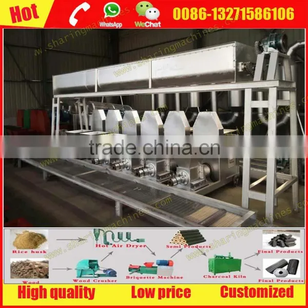 Professional Briquette Pressing Machine Sawdust With Low Investment photo-2