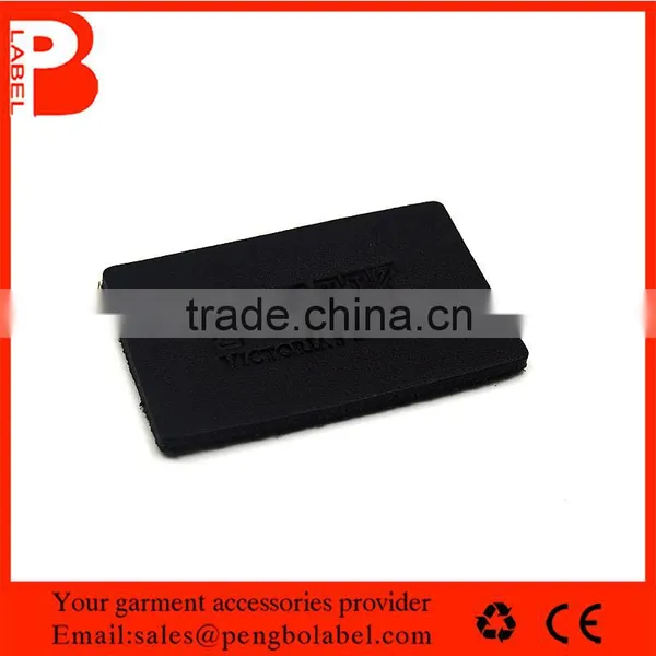 Hot Sale Jeans pu Leather Labels for Jackets photo-5