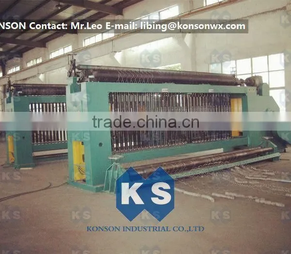 Hexagonal Wire Mesh Weaving Machine photo-3