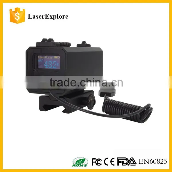 Mini Laser Hunting Rangefinders 700m Waterproof Rifle Scope Range Finder photo-2