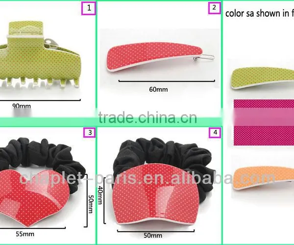 Jewelry Hair Accessory Set, Rhine Stone Luxury Flower Hair Clip Set for Women, Fancy Hair Barrettes Wholesale in China